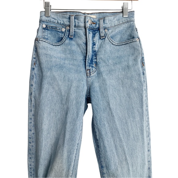 Madewell The Perfect Vintage Crop Jean in Sudbury Wash Women’s 24 - Picture 7 of 11